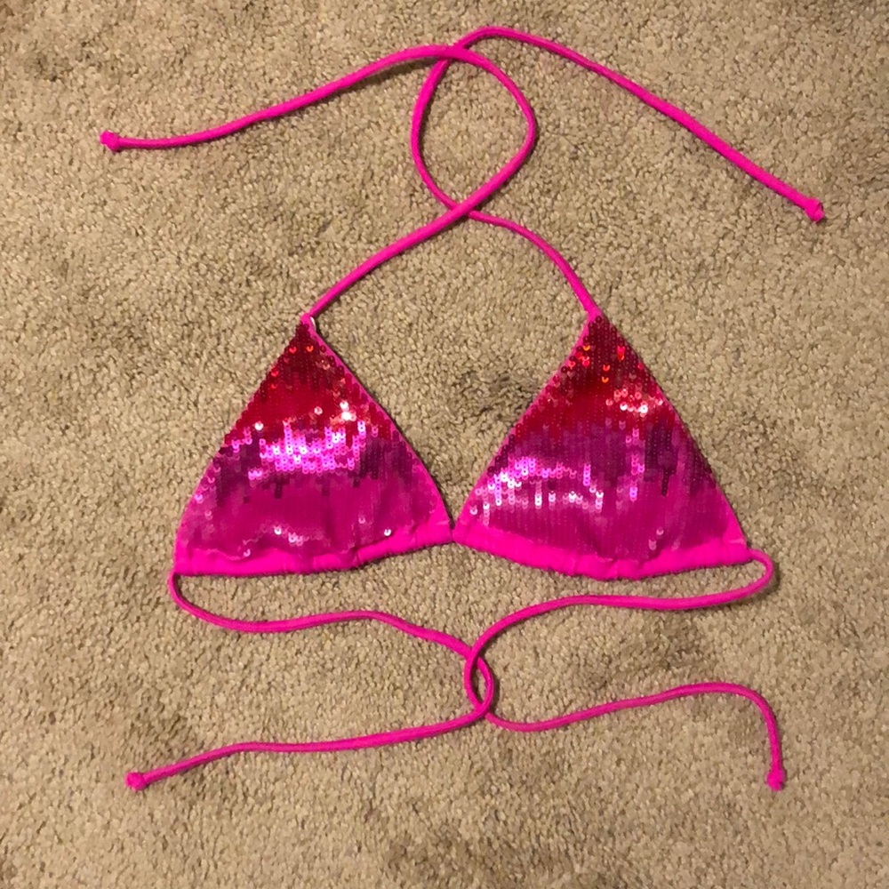 VS sequin bikini top